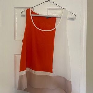 Adrianna Papell Sleeveless Colorblock Top